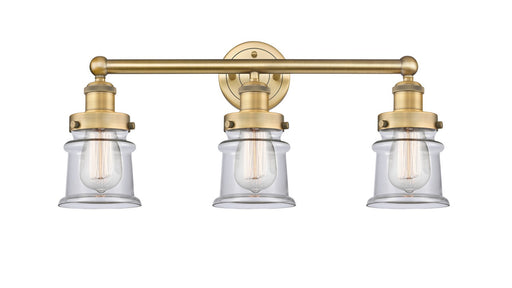 Innovations - 616-3W-BB-G182S - Three Light Bath Vanity - Edison - Brushed Brass