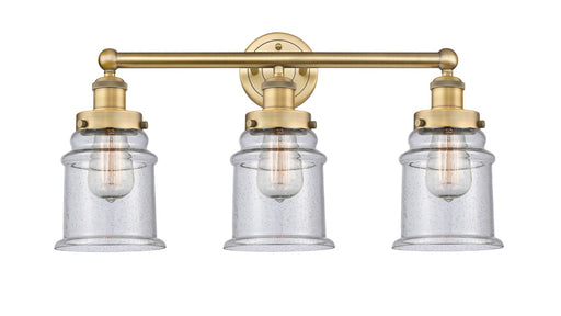 Innovations - 616-3W-BB-G184 - Three Light Bath Vanity - Edison - Brushed Brass