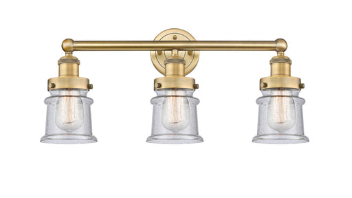 Innovations - 616-3W-BB-G184S - Three Light Bath Vanity - Edison - Brushed Brass