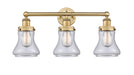 Innovations - 616-3W-BB-G192 - Three Light Bath Vanity - Edison - Brushed Brass