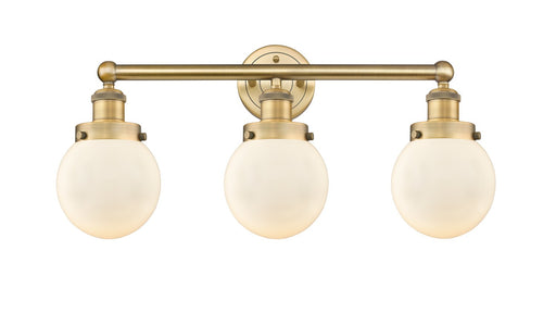 Innovations - 616-3W-BB-G201-6 - Three Light Bath Vanity - Edison - Brushed Brass