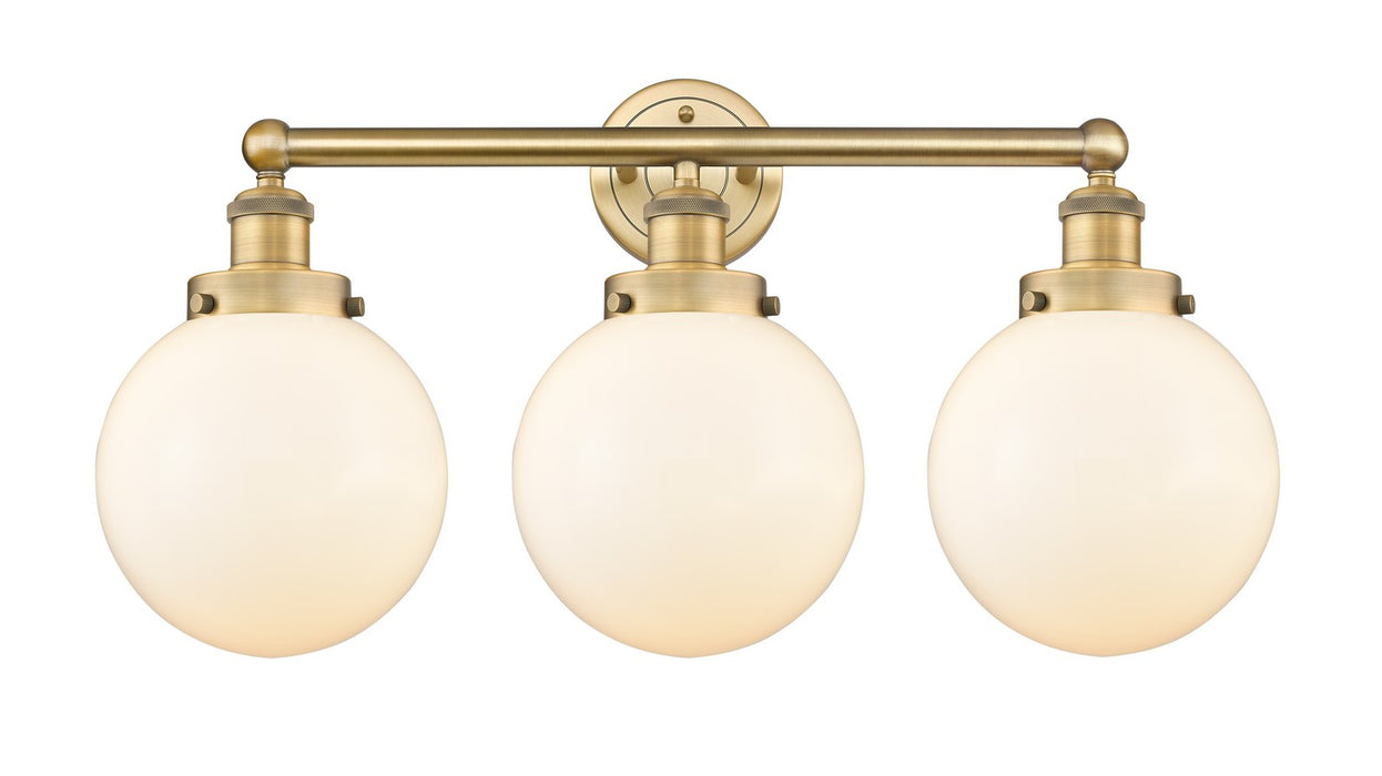 Innovations - 616-3W-BB-G201-8 - Three Light Bath Vanity - Edison - Brushed Brass