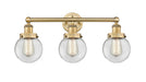 Innovations - 616-3W-BB-G202-6 - Three Light Bath Vanity - Edison - Brushed Brass