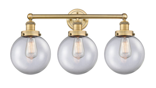 Innovations - 616-3W-BB-G202-8 - Three Light Bath Vanity - Edison - Brushed Brass