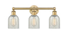 Innovations - 616-3W-BB-G2511 - Three Light Bath Vanity - Edison - Brushed Brass