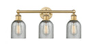 Innovations - 616-3W-BB-G257 - Three Light Bath Vanity - Edison - Brushed Brass