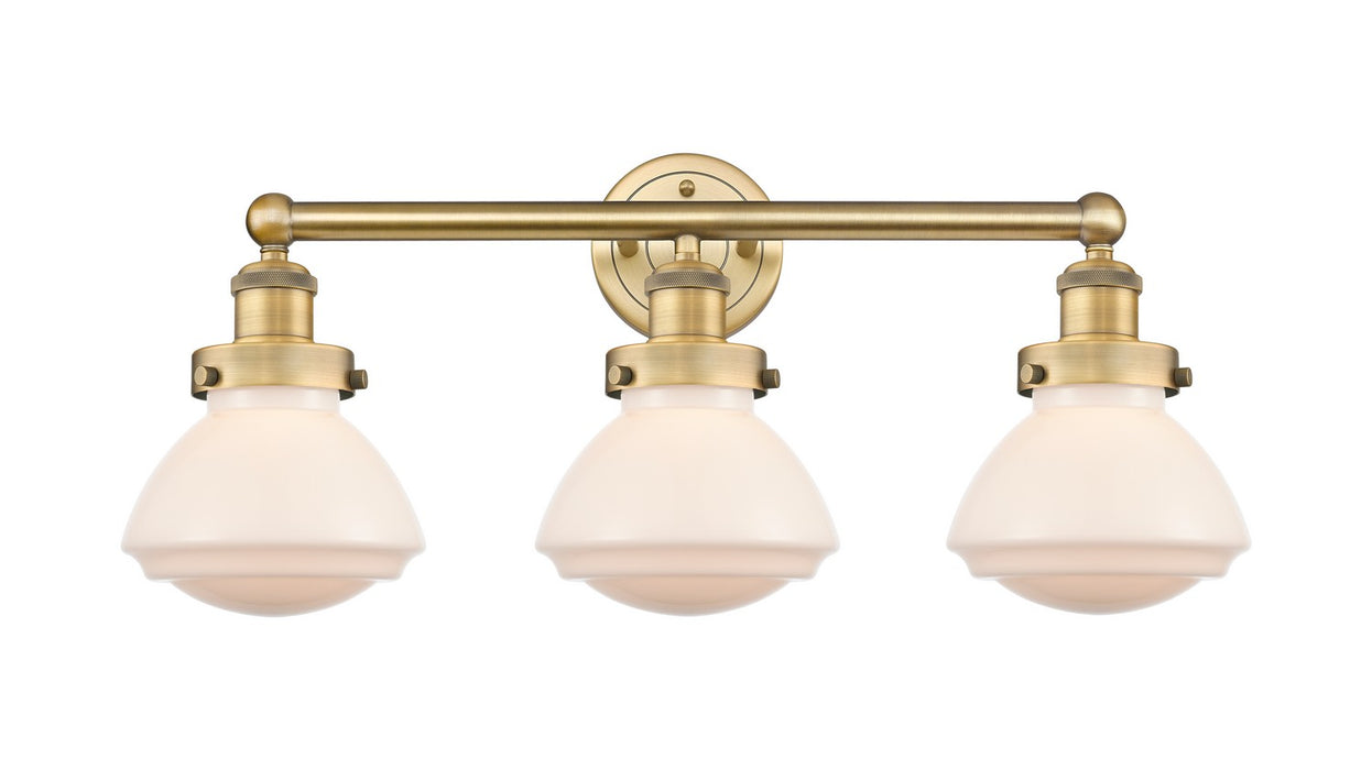 Innovations - 616-3W-BB-G321 - Three Light Bath Vanity - Edison - Brushed Brass