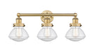 Innovations - 616-3W-BB-G324 - Three Light Bath Vanity - Edison - Brushed Brass