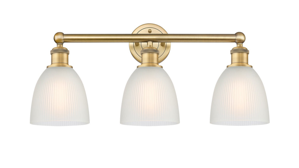 Innovations - 616-3W-BB-G381 - Three Light Bath Vanity - Edison - Brushed Brass