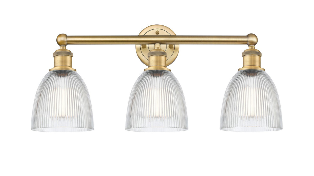 Innovations - 616-3W-BB-G382 - Three Light Bath Vanity - Edison - Brushed Brass