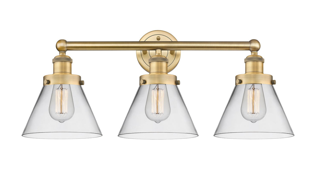 Innovations - 616-3W-BB-G42 - Three Light Bath Vanity - Edison - Brushed Brass