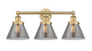 Innovations - 616-3W-BB-G43 - Three Light Bath Vanity - Edison - Brushed Brass