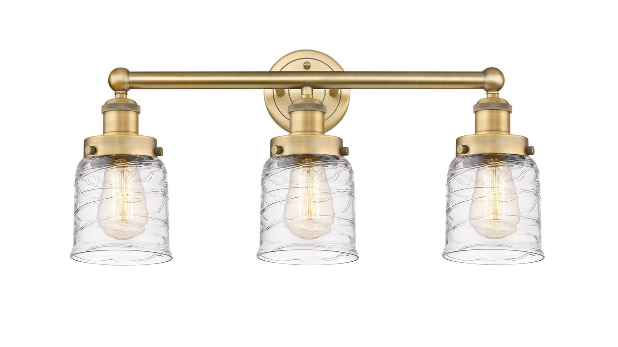 Innovations - 616-3W-BB-G513 - Three Light Bath Vanity - Edison - Brushed Brass