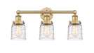 Innovations - 616-3W-BB-G513 - Three Light Bath Vanity - Edison - Brushed Brass