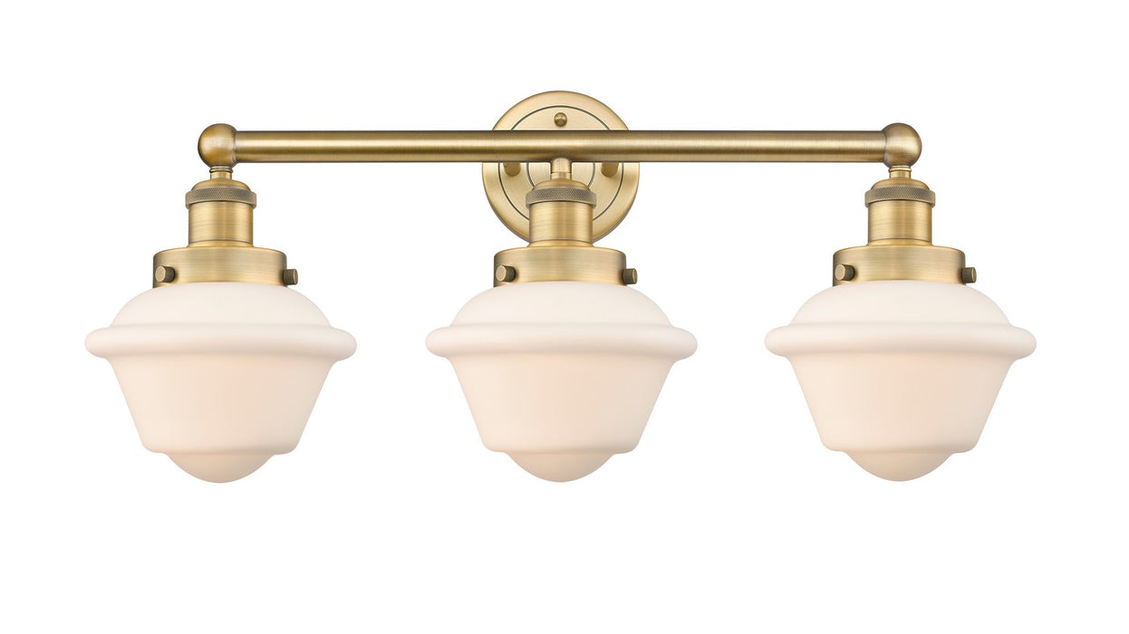 Innovations - 616-3W-BB-G531 - Three Light Bath Vanity - Edison - Brushed Brass