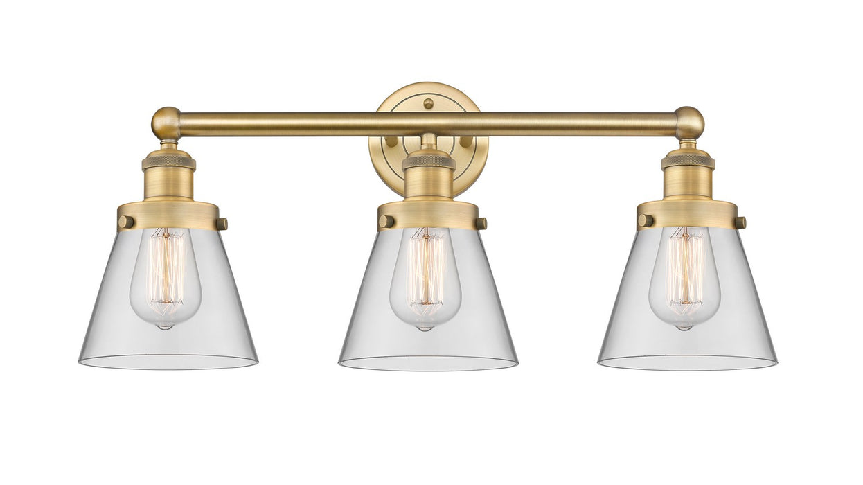 Innovations - 616-3W-BB-G62 - Three Light Bath Vanity - Edison - Brushed Brass