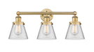 Innovations - 616-3W-BB-G62 - Three Light Bath Vanity - Edison - Brushed Brass