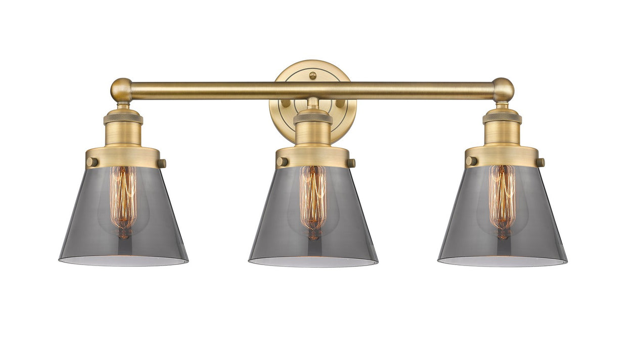 Innovations - 616-3W-BB-G63 - Three Light Bath Vanity - Edison - Brushed Brass