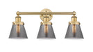 Innovations - 616-3W-BB-G63 - Three Light Bath Vanity - Edison - Brushed Brass