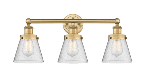 Innovations - 616-3W-BB-G64 - Three Light Bath Vanity - Edison - Brushed Brass