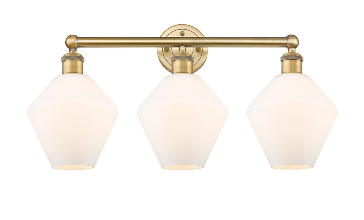 Innovations - 616-3W-BB-G651-8 - Three Light Bath Vanity - Downtown Urban - Brushed Brass