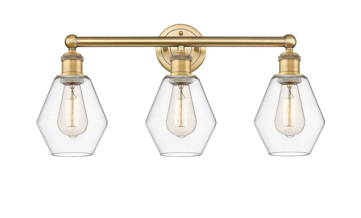 Innovations - 616-3W-BB-G652-6 - Three Light Bath Vanity - Edison - Brushed Brass