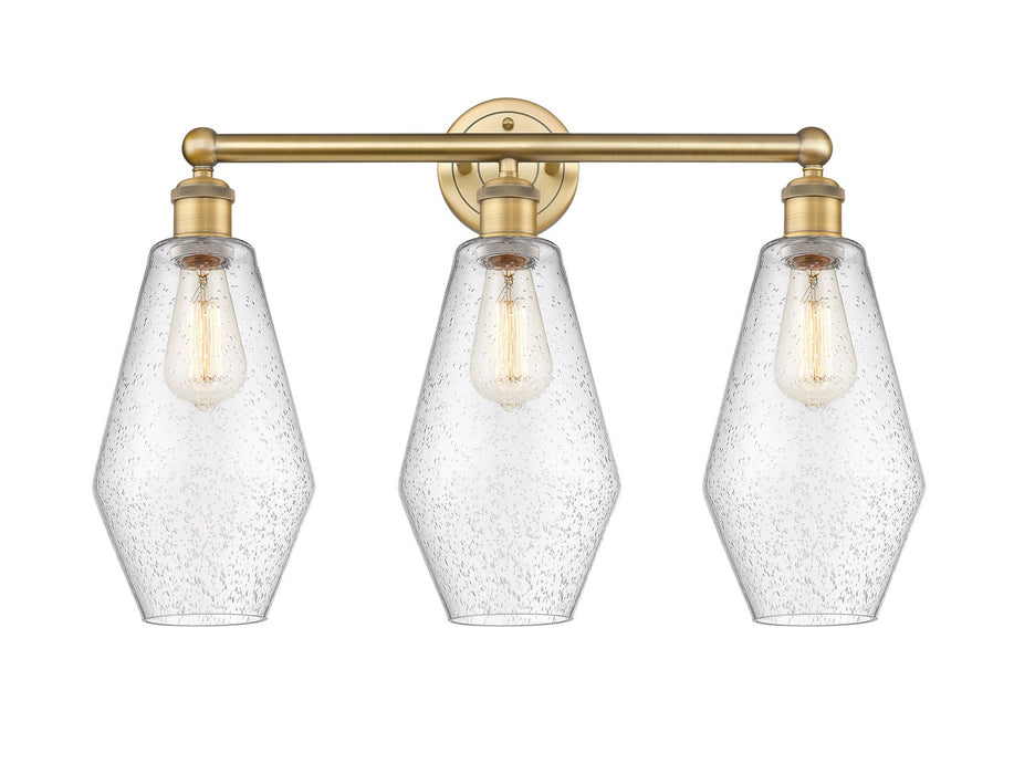 Innovations - 616-3W-BB-G654-7 - Three Light Bath Vanity - Downtown Urban - Brushed Brass