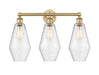 Innovations - 616-3W-BB-G654-7 - Three Light Bath Vanity - Downtown Urban - Brushed Brass