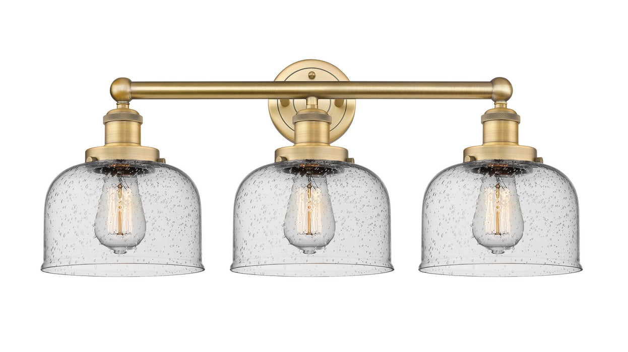 Innovations - 616-3W-BB-G74 - Three Light Bath Vanity - Edison - Brushed Brass