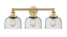 Innovations - 616-3W-BB-G74 - Three Light Bath Vanity - Edison - Brushed Brass