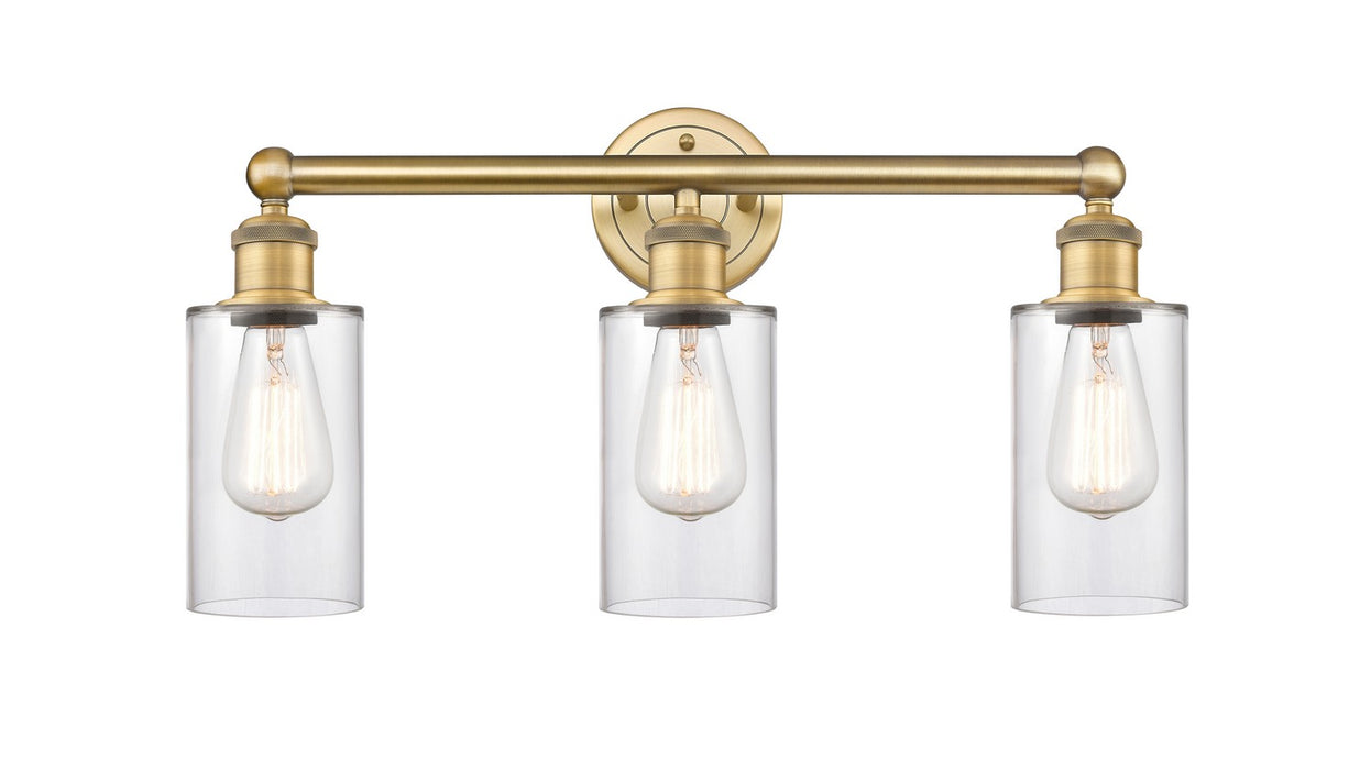 Innovations - 616-3W-BB-G802 - Three Light Bath Vanity - Edison - Brushed Brass