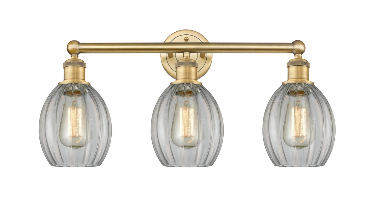 Innovations - 616-3W-BB-G82 - Three Light Bath Vanity - Edison - Brushed Brass