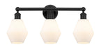 Innovations - 616-3W-BK-G651-6 - Three Light Bath Vanity - Edison - Matte Black