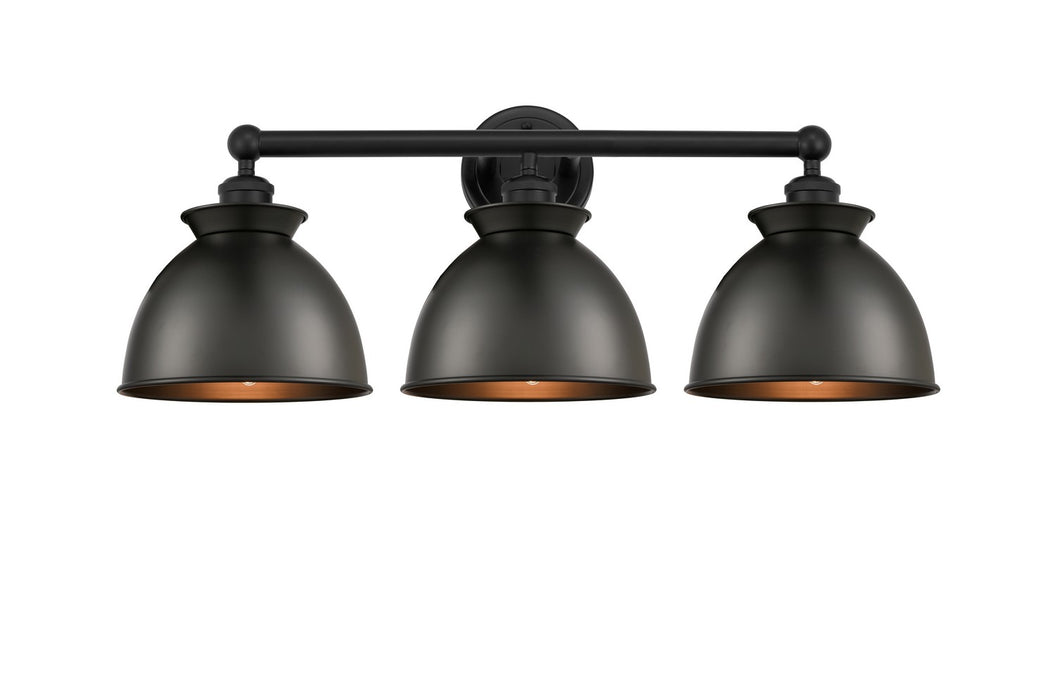 Innovations - 616-3W-BK-M14-BK - Three Light Bath Vanity - Edison - Matte Black