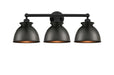 Innovations - 616-3W-BK-M14-BK - Three Light Bath Vanity - Edison - Matte Black