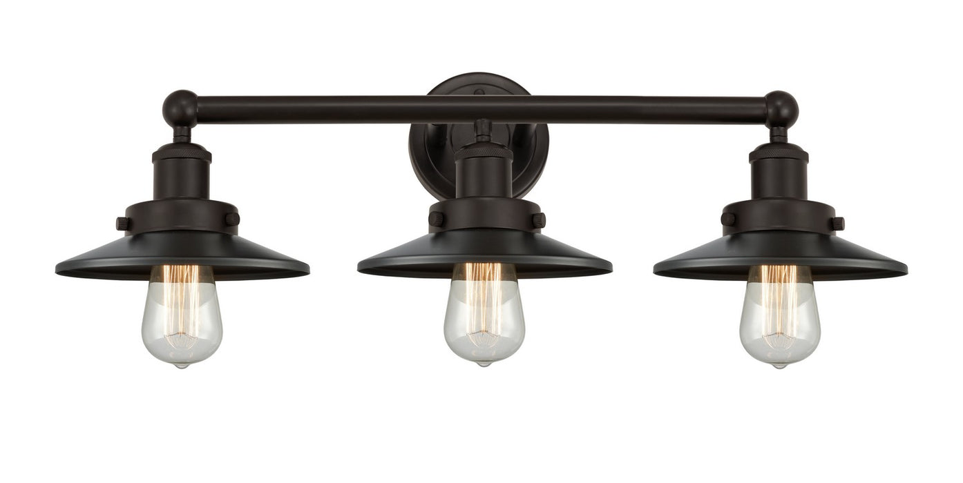 Innovations - 616-3W-OB-M5-OB - Three Light Bath Vanity - Franklin Restoration - Oil Rubbed Bronze