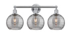 Innovations - 616-3W-PC-G1213-8SM - Three Light Bath Vanity - Downtown Urban - Polished Chrome