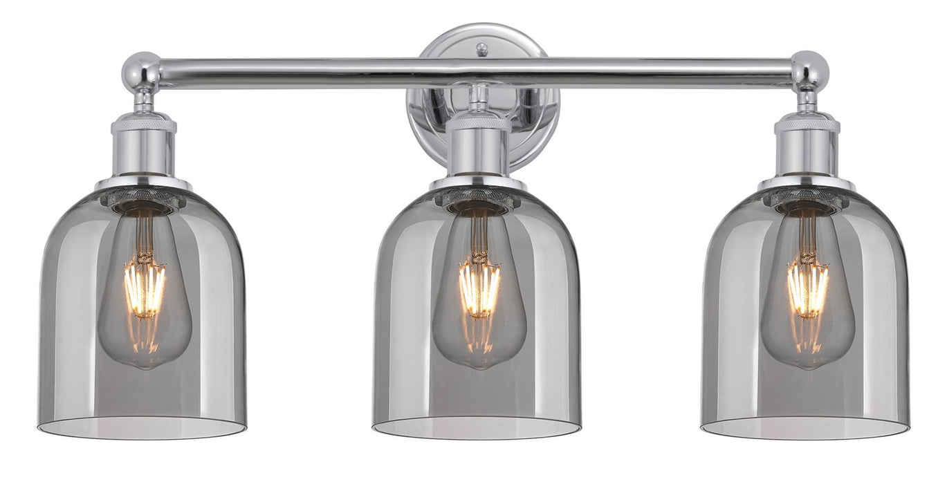 Innovations - 616-3W-PC-G558-6SM - Three Light Bath Vanity - Edison - Polished Chrome