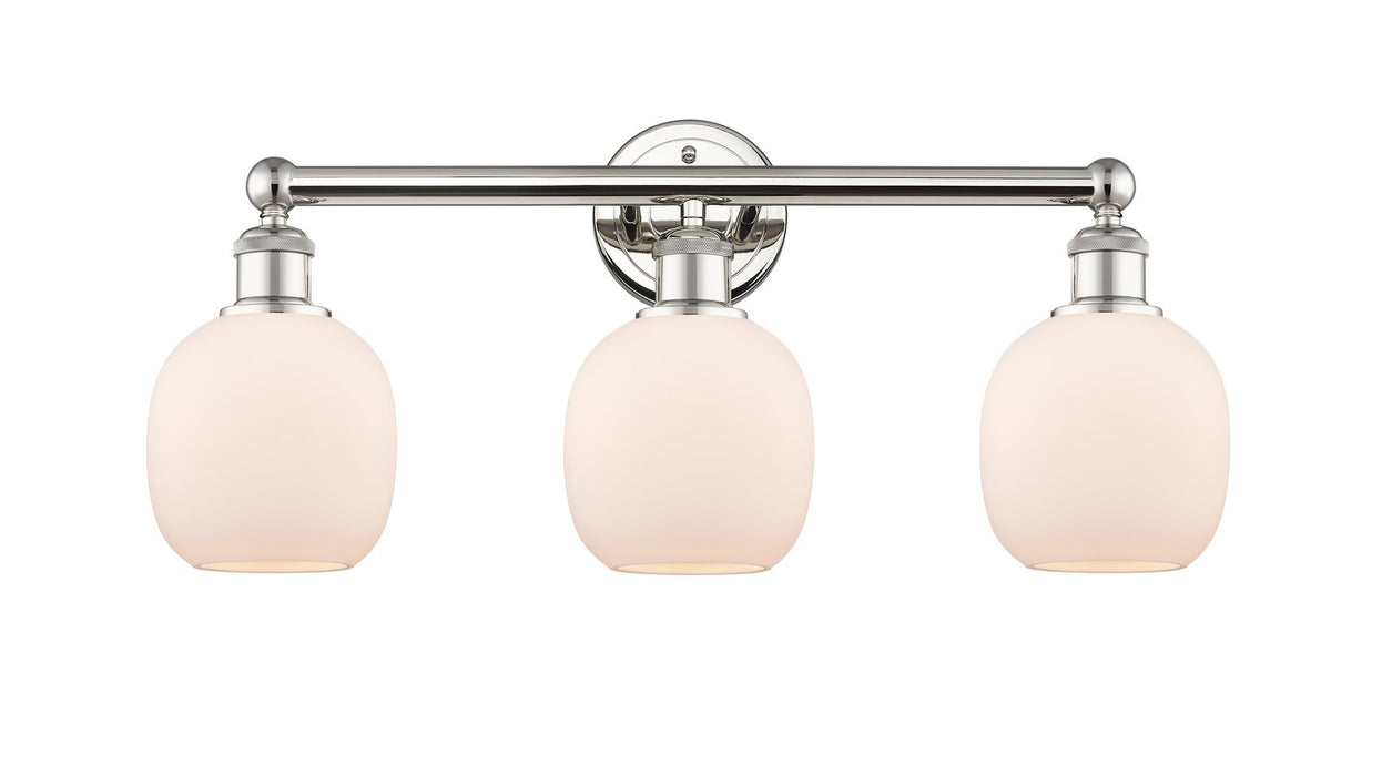 Innovations - 616-3W-PN-G101 - Three Light Bath Vanity - Edison - Polished Nickel