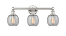 Innovations - 616-3W-PN-G104 - Three Light Bath Vanity - Edison - Polished Nickel