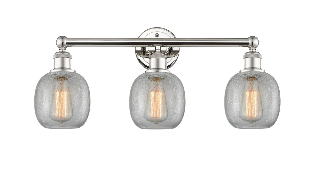 Innovations - 616-3W-PN-G105 - Three Light Bath Vanity - Edison - Polished Nickel