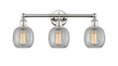 Innovations - 616-3W-PN-G105 - Three Light Bath Vanity - Edison - Polished Nickel