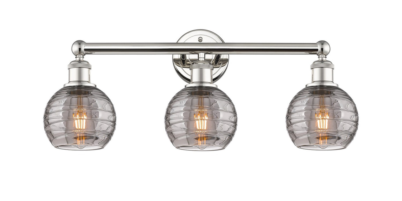 Innovations - 616-3W-PN-G1213-6SM - Three Light Bath Vanity - Edison - Polished Nickel