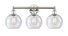 Innovations - 616-3W-PN-G124-8 - Three Light Bath Vanity - Downtown Urban - Polished Nickel