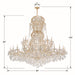 Crystorama - 4460-GD-CL-MWP - 37 Light Chandelier - Maria Theresa - Gold