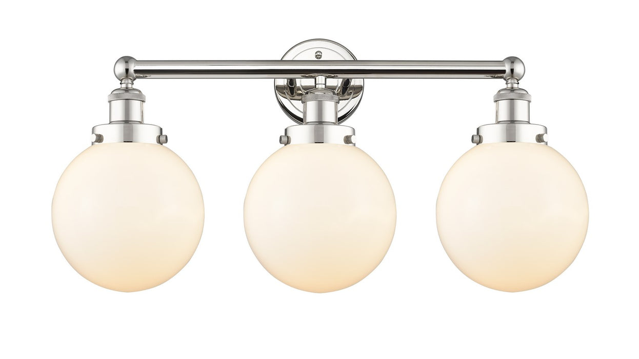 Innovations - 616-3W-PN-G201-8 - Three Light Bath Vanity - Edison - Polished Nickel