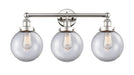 Innovations - 616-3W-PN-G202-8 - Three Light Bath Vanity - Edison - Polished Nickel