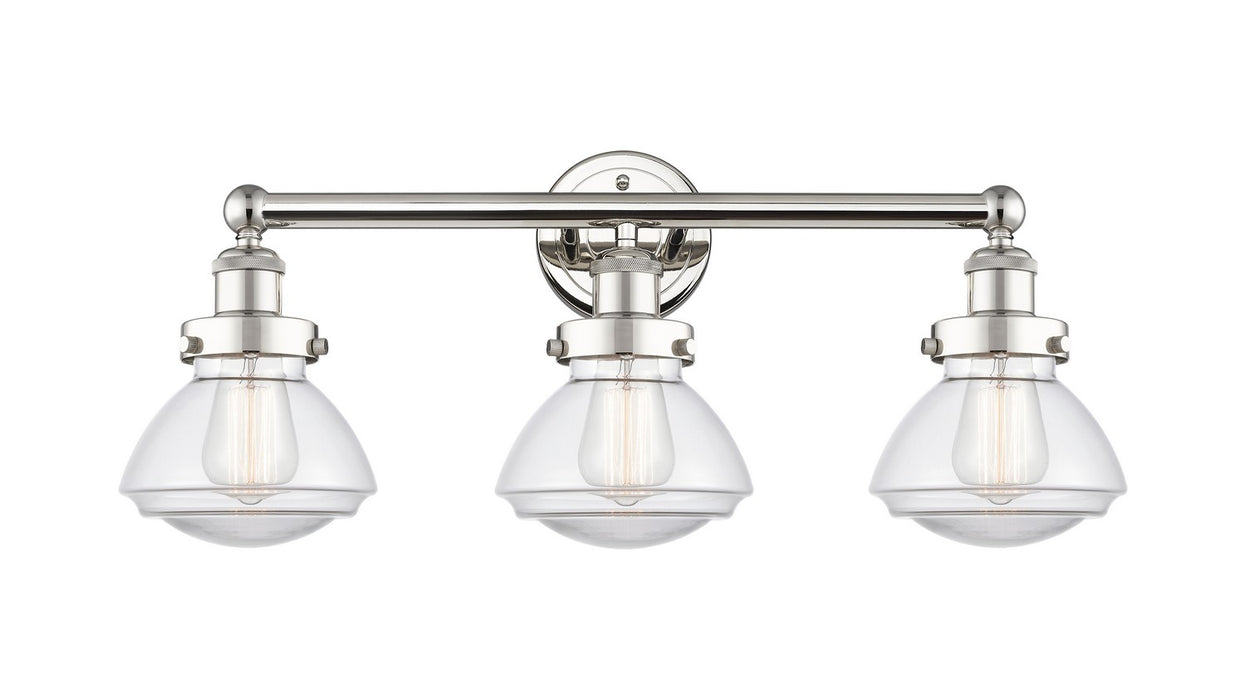 Innovations - 616-3W-PN-G322 - Three Light Bath Vanity - Edison - Polished Nickel