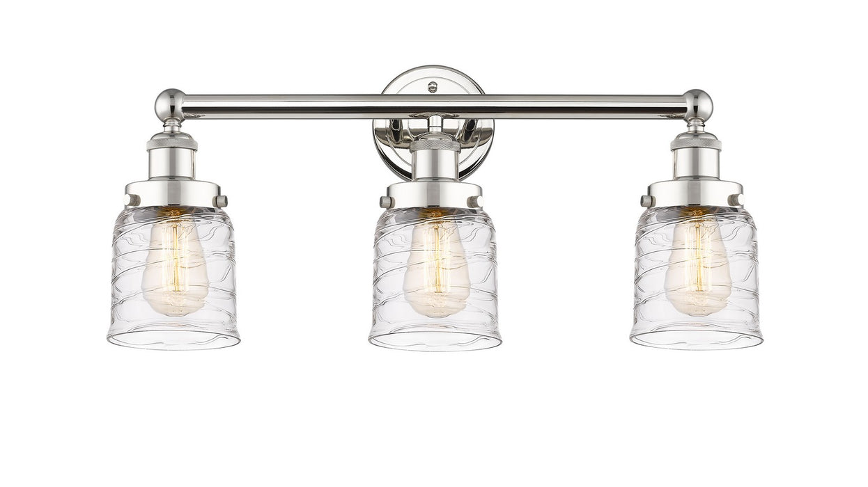 Innovations - 616-3W-PN-G513 - Three Light Bath Vanity - Edison - Polished Nickel