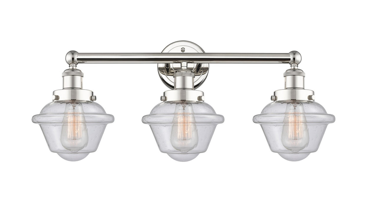 Innovations - 616-3W-PN-G534 - Three Light Bath Vanity - Edison - Polished Nickel